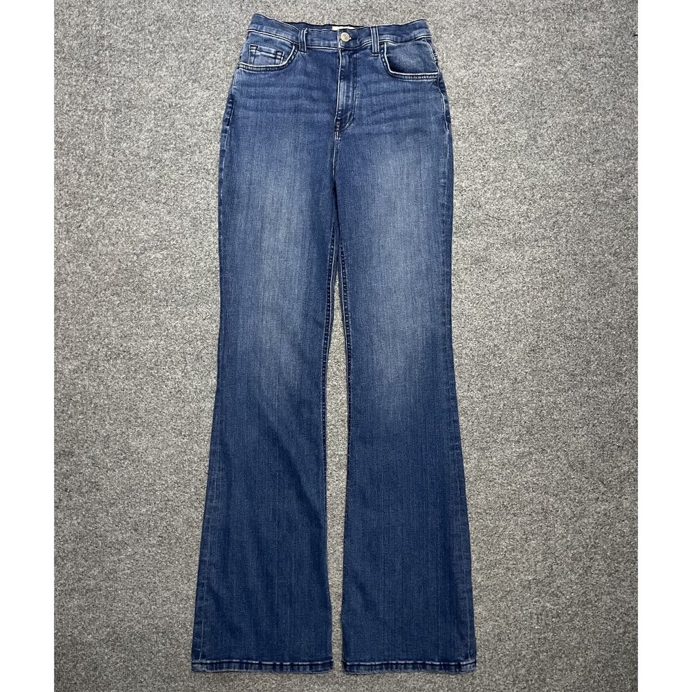 C/E By Current/Elliott Womens Blue Flare Bootcut Jeans Size 28